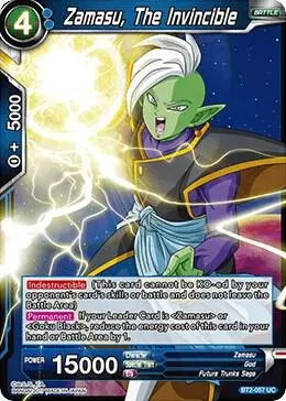 Zamasu, The Invincible card art