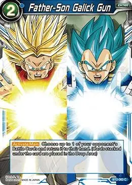 Father-Son Galick Gun card art