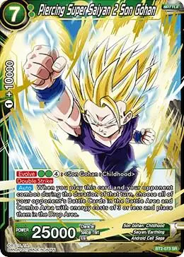 Piercing Super Saiyan 2 Son Gohan card art