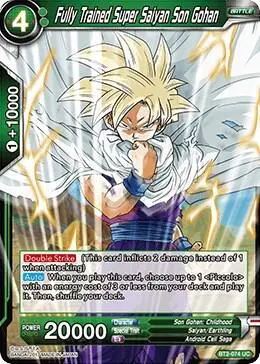 Fully Trained Super Saiyan Son Gohan card art