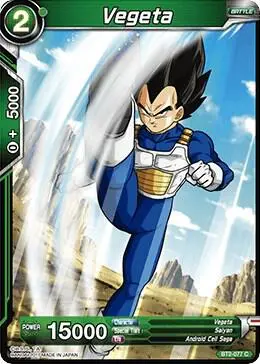 Vegeta card art