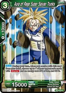 Aura of Rage Super Saiyan Trunks card art