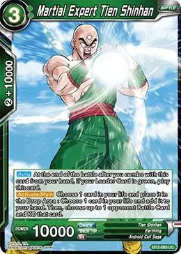 Martial Expert Tien Shinhan card art