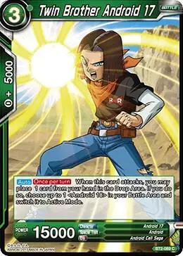 Twin Brother Android 17 card art