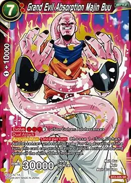 Grand Evil Absorption Majin Buu card art