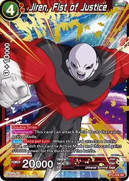 Jiren, Fist of Justice card art