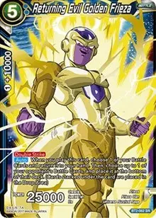 Returning Evil Golden Frieza card art