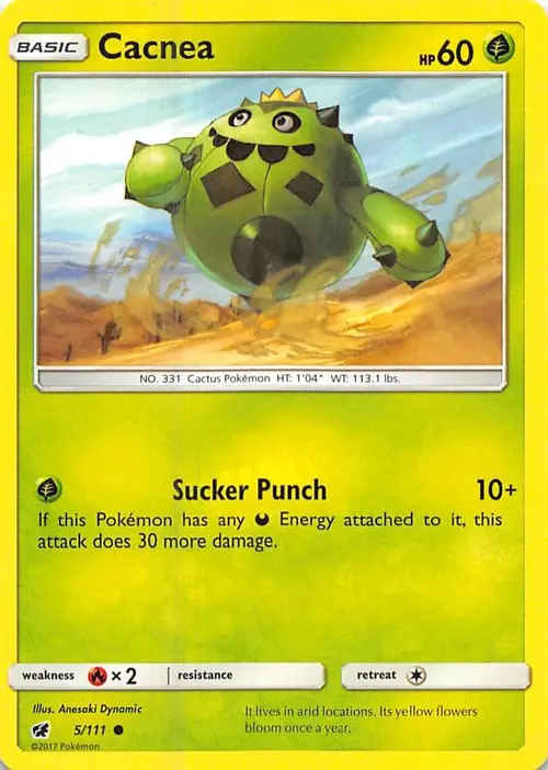 Cacnea card art