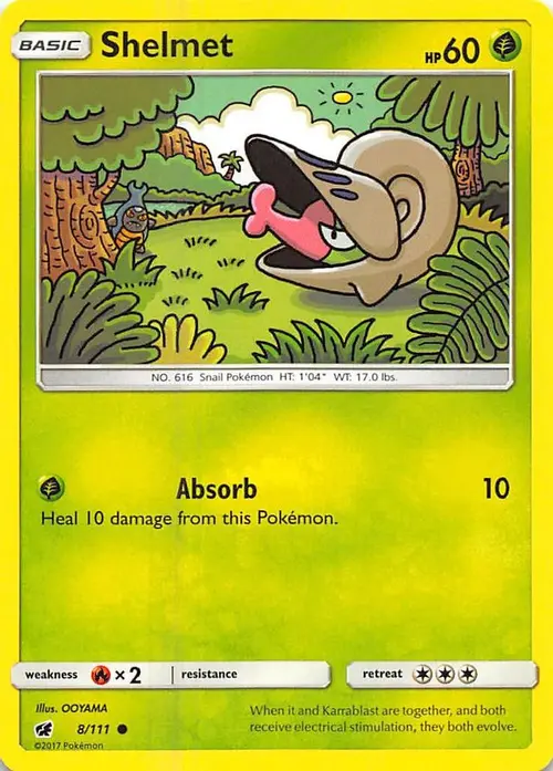 Shelmet card art