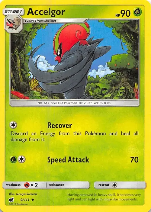 Accelgor card art