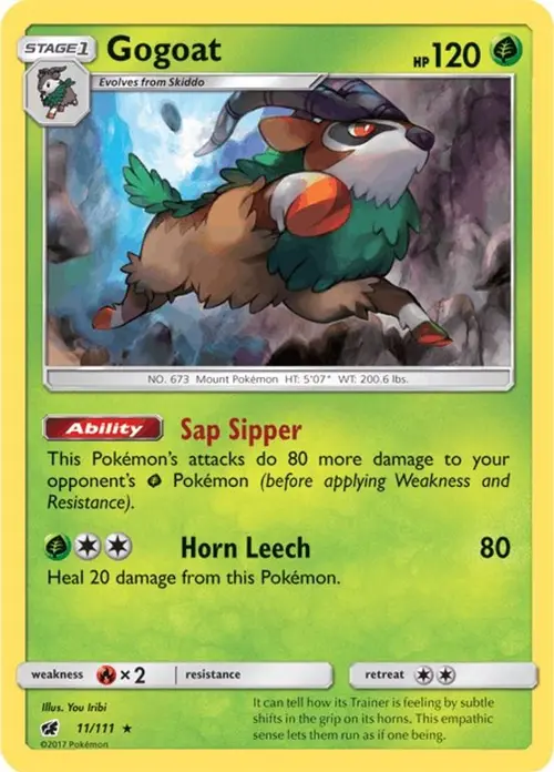 Gogoat card art