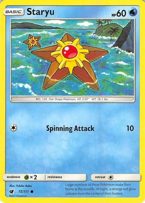 Staryu card art