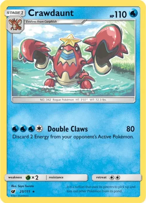 Crawdaunt card art