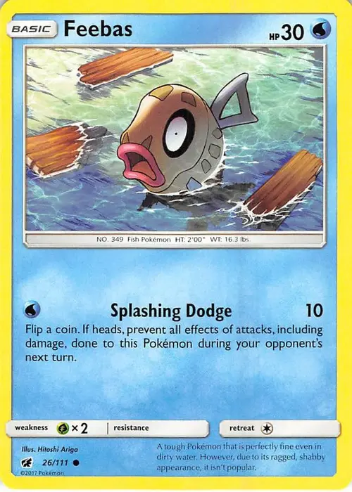 Feebas card art