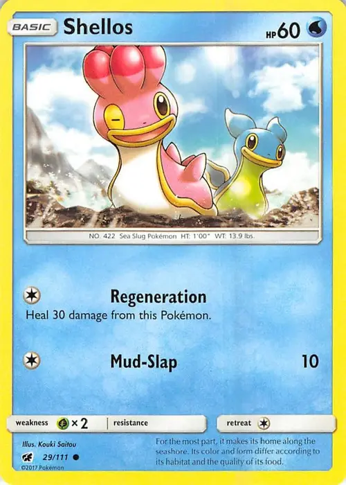 Shellos card art