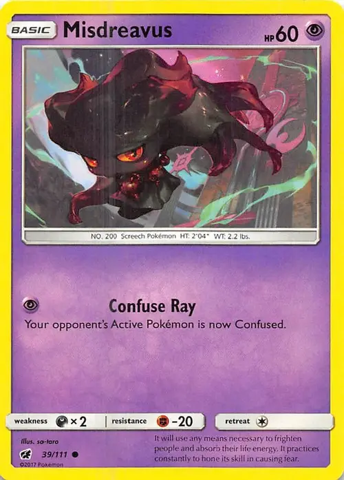 Misdreavus card art
