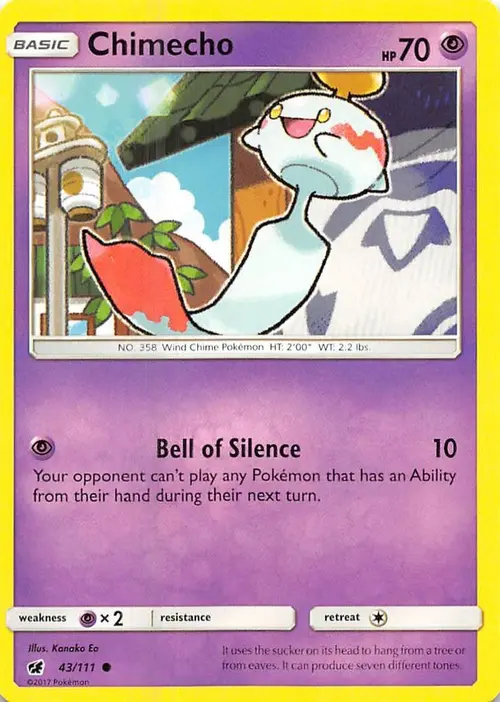 Chimecho card art