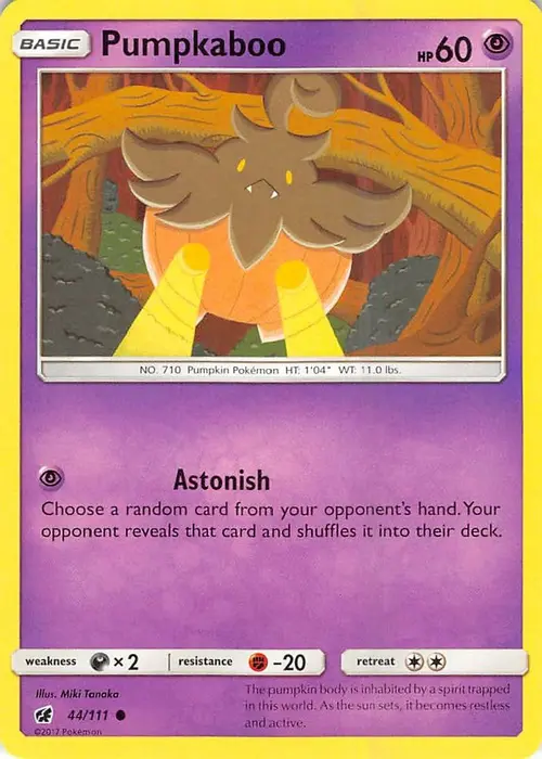 Pumpkaboo card art