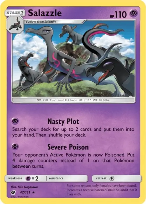 Salazzle card art