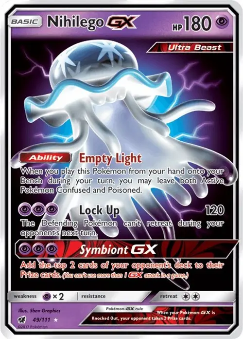 Nihilego GX card art