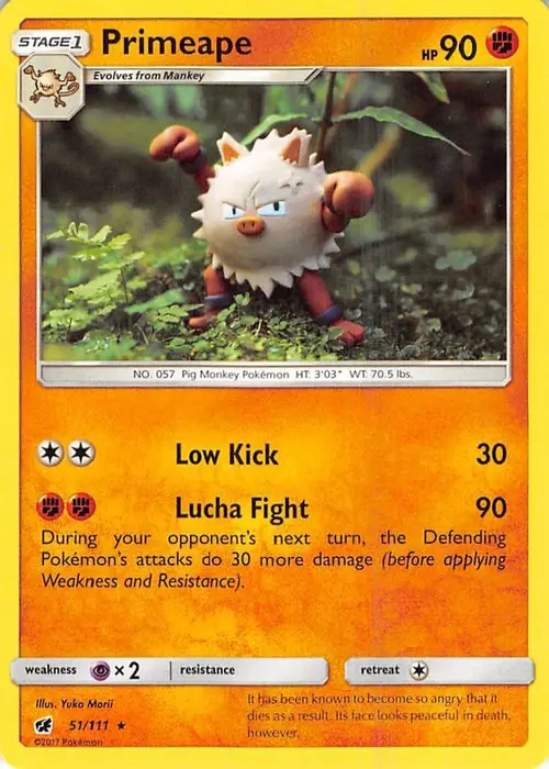 Primeape card art