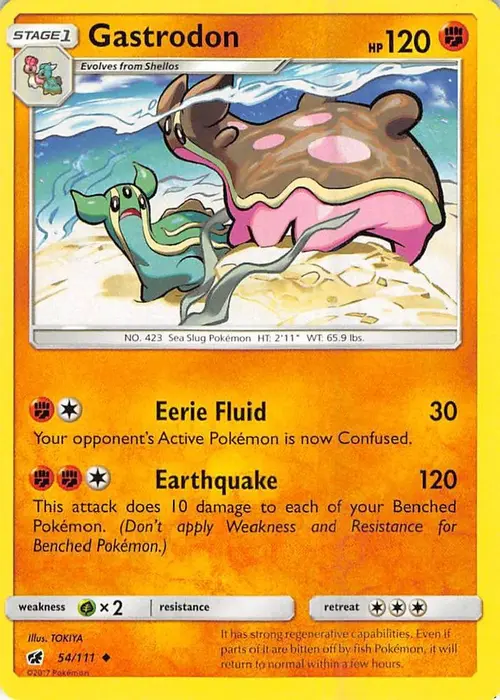 Gastrodon card art