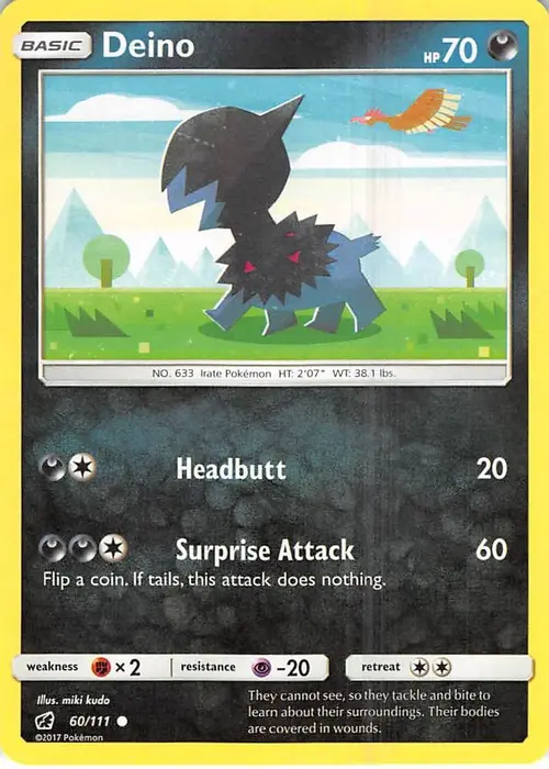 Deino card art