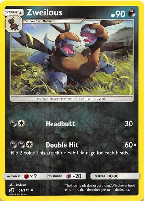 Zweilous card art