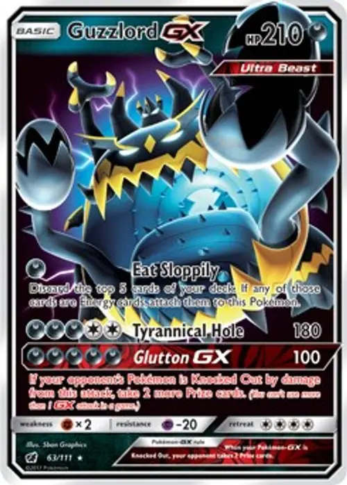 Guzzlord GX card art