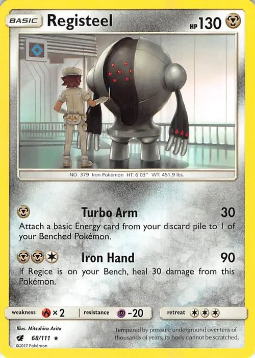 Registeel card art