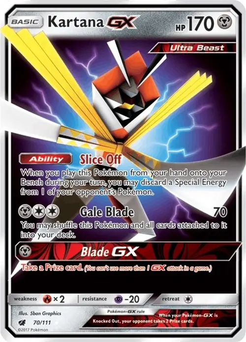 Kartana GX card art