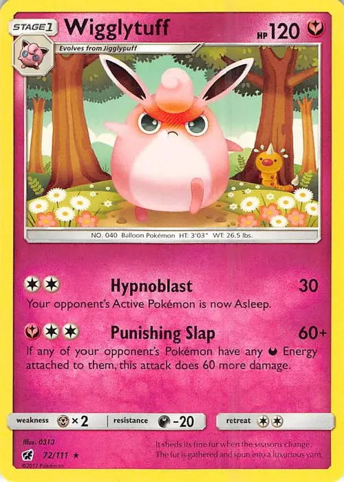 Wigglytuff card art