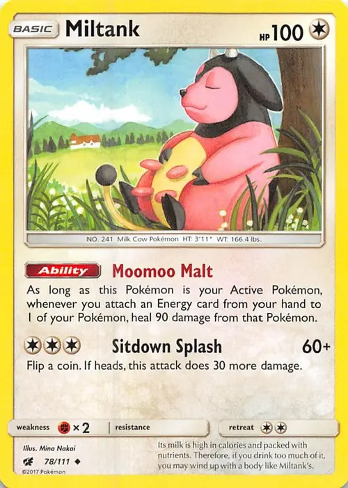 Miltank card art