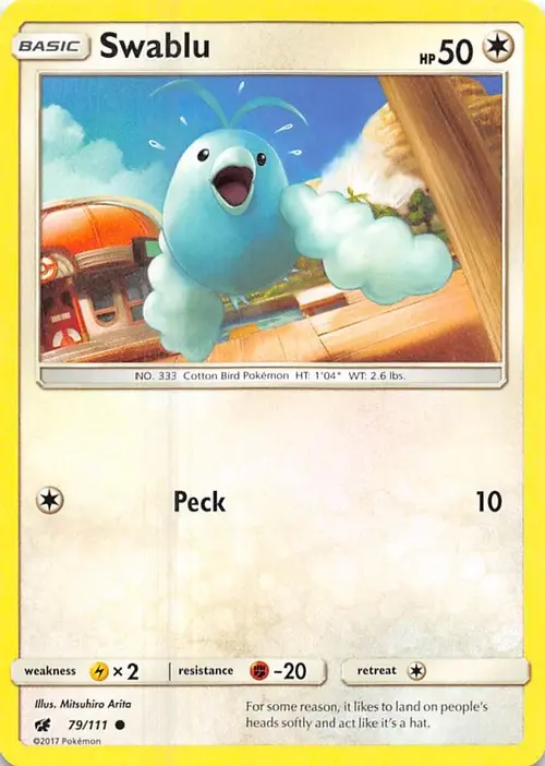 Swablu card art