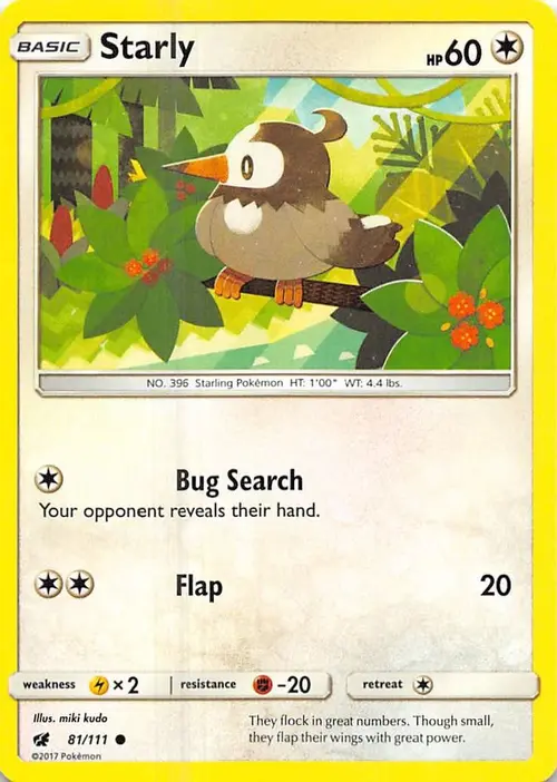 Starly card art