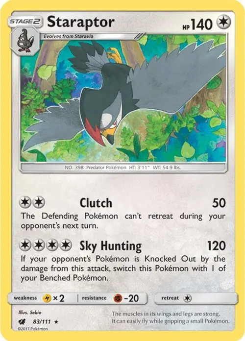 Staraptor card art