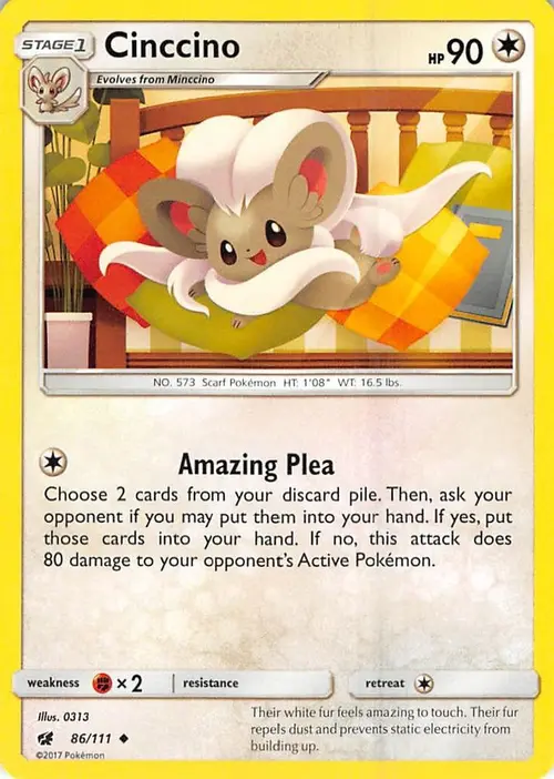 Cinccino card art