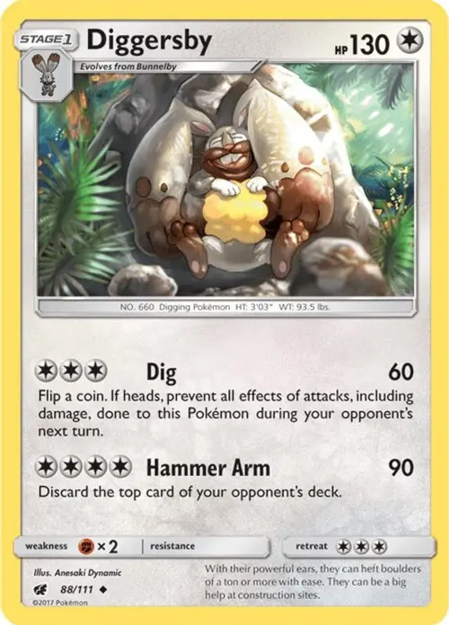 Diggersby card art