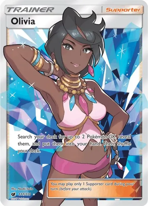 Olivia (Full Art) card art