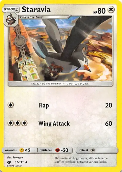 Staravia card art