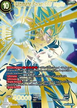 Ultimate Force SSB Vegito card art