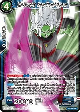 The Almighty Beam Fused Zamasu card art