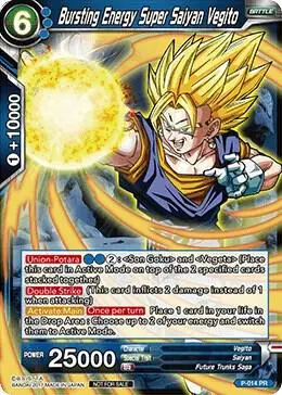 Bursting Energy Super Saiyan Vegito (Foil Version) card art