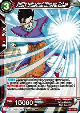 Ability Unleashed Ultimate Gohan card art