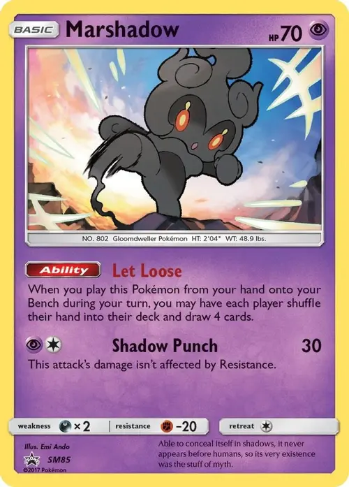 Marshadow - SM85 card art