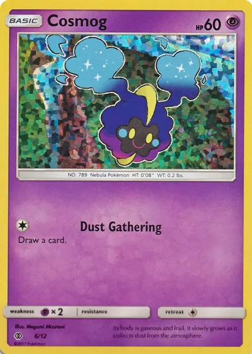 Cosmog - 6/12 card art