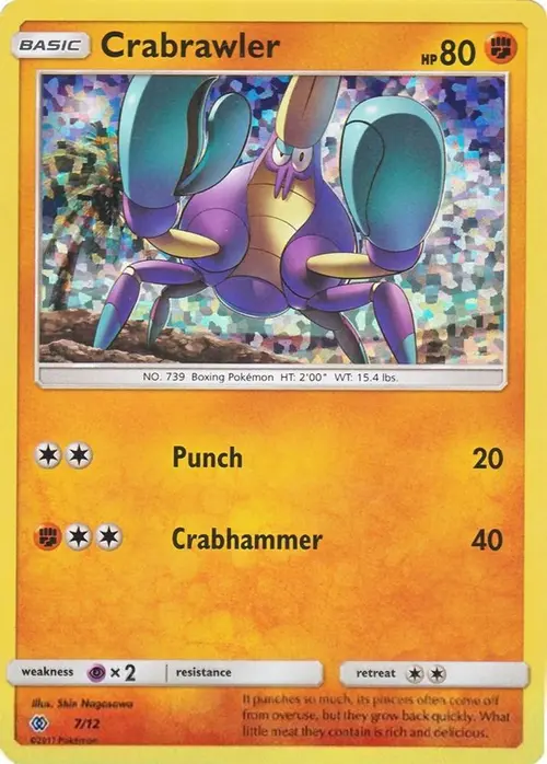 Crabrawler - 7/12 card art