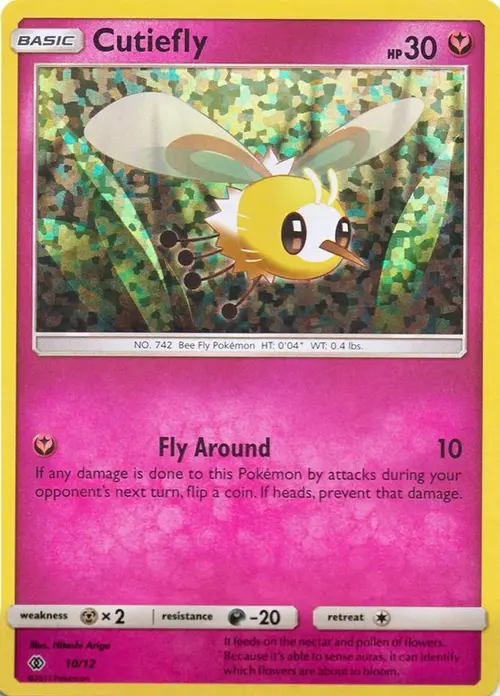 Cutiefly - 10/12 card art
