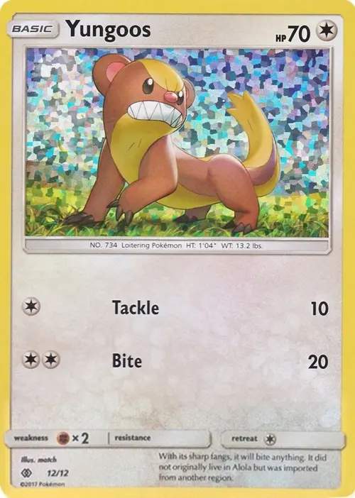 Yungoos - 12/12 card art