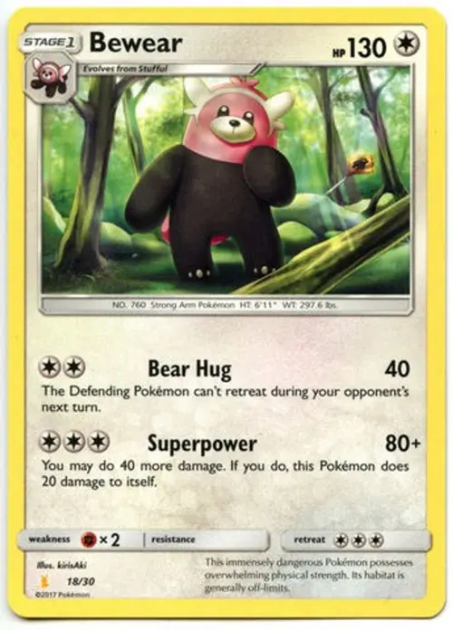 Bewear card art